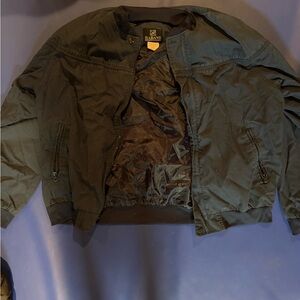 Haband Men's Dark Gray Bomber Jacket